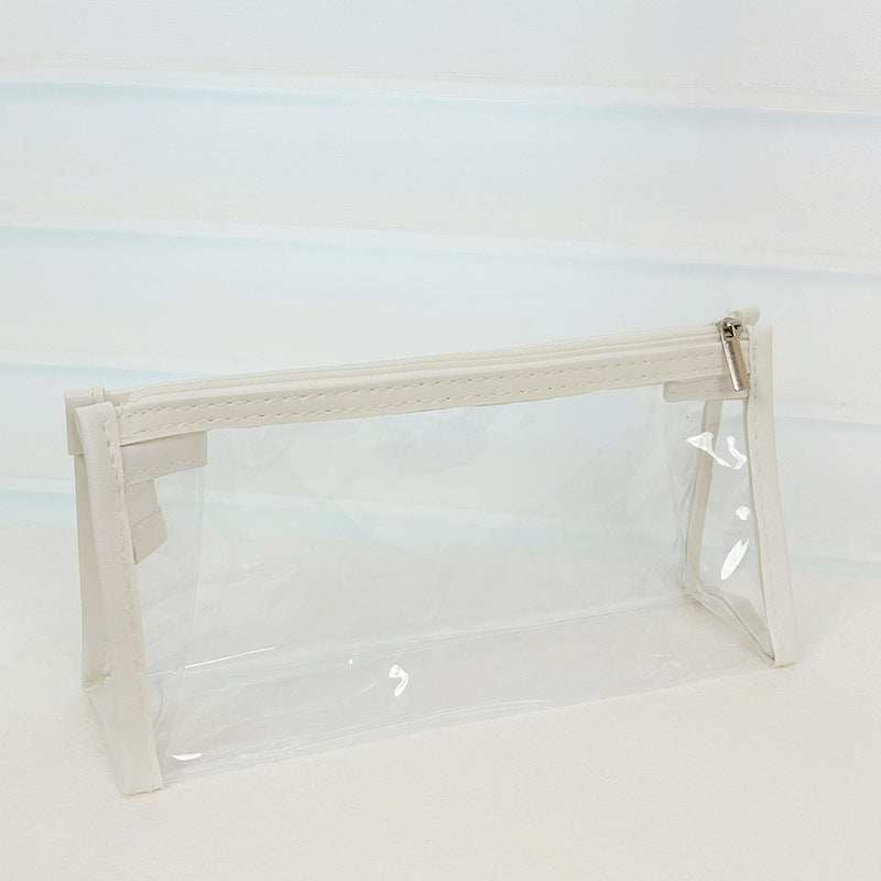 Wholesale PU Transparent Pencil Case